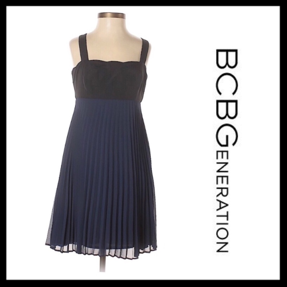 BCBGeneration Pleated Sun Dress